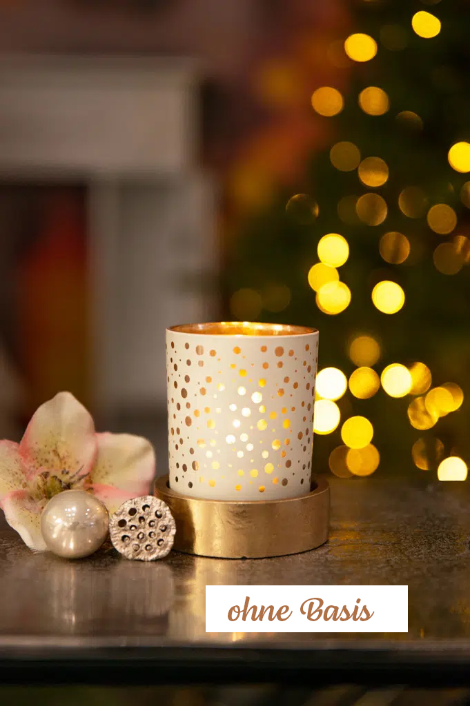 piazza-glas-fuss-gold Piazza Votivglas 7cm creme/gold