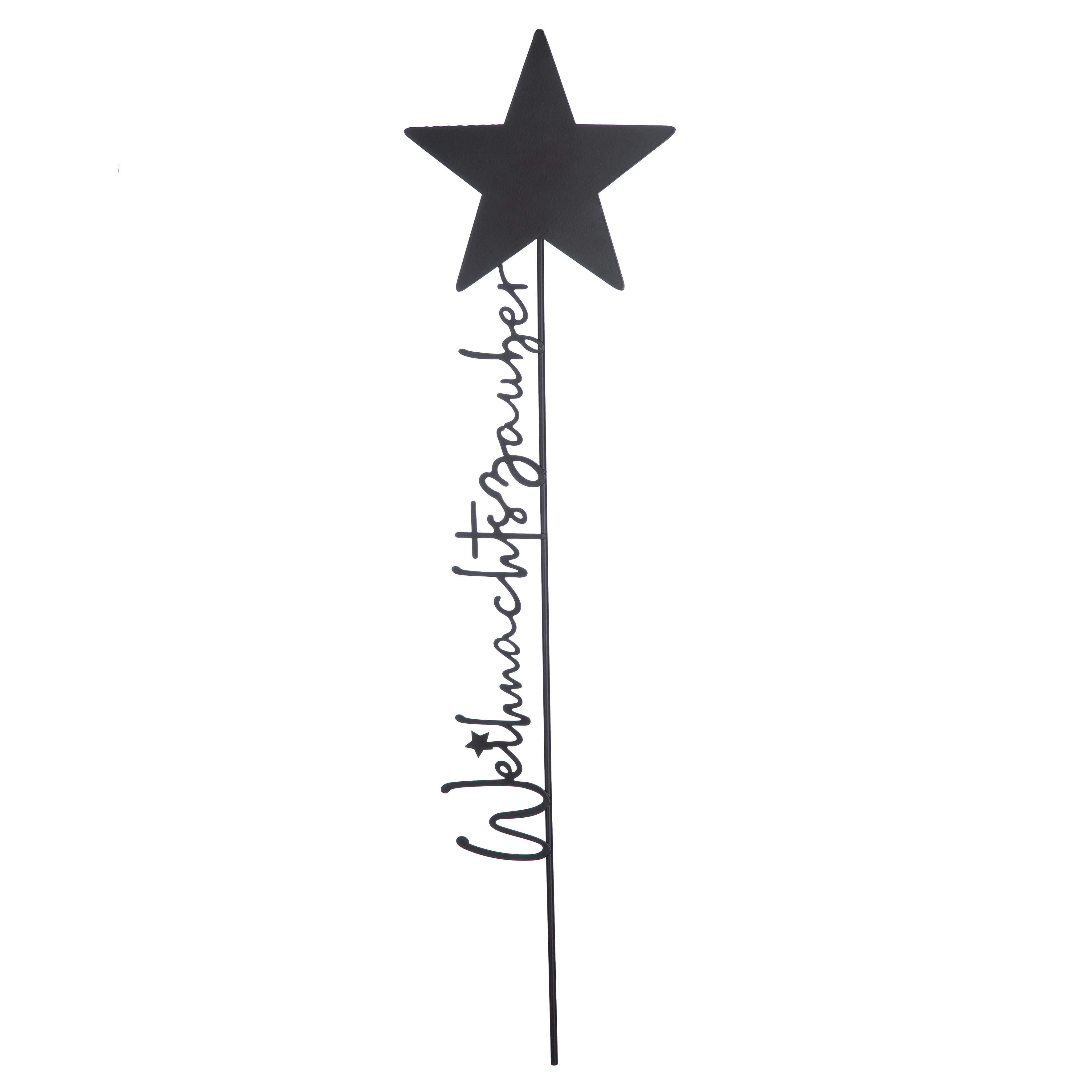 Topfstecker Weihnachtszauber stern-deko, weihnachtsdeko, sternspitze, star-topper, schriftzug-dekoration