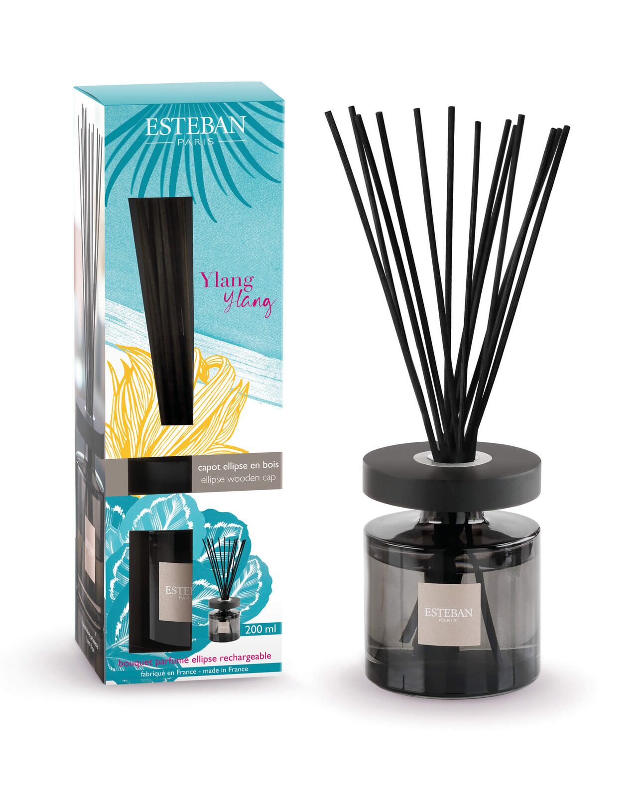 Ylang Ylang Bukett Ellipse 200ml Flasche, Weihrauch