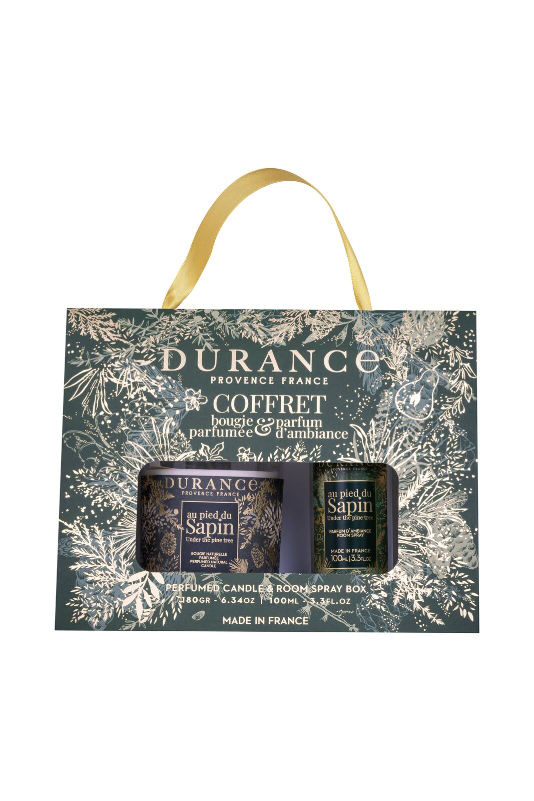 Am Tannenbaum Duftkerze 180g & Raumspray 100ml Tasche, Zubehör, Handtasche