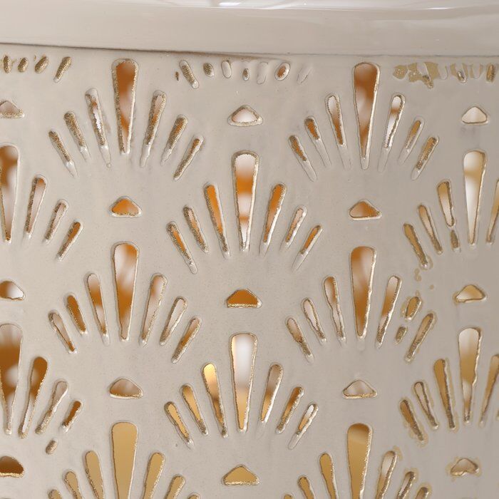 Detailbild-E6jZaaYE-large Windlicht Bonelli 19cm beige