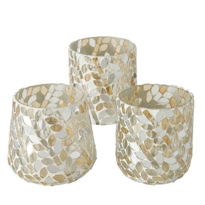 Windlicht Macari Glas Mosaik Design 2