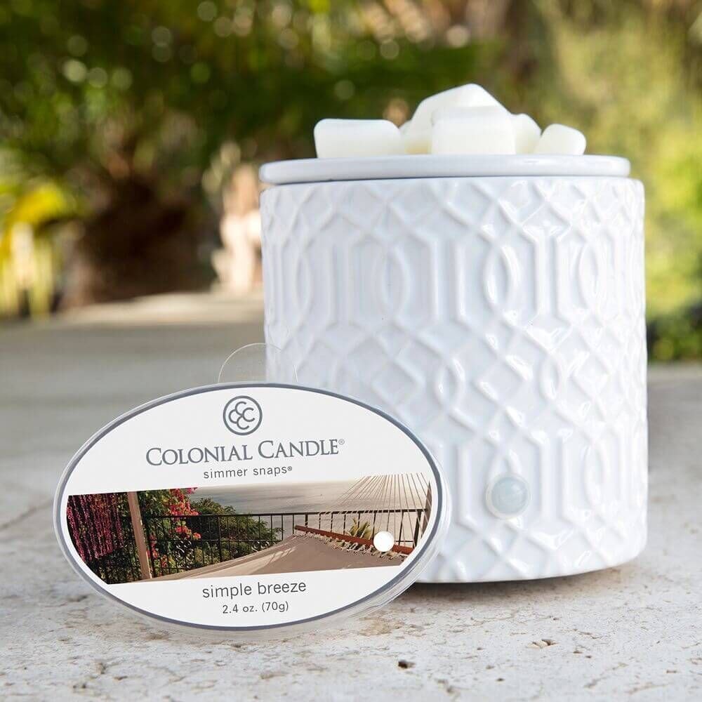 Colonial Candle Simple Breeze Simmer Snaps 70g