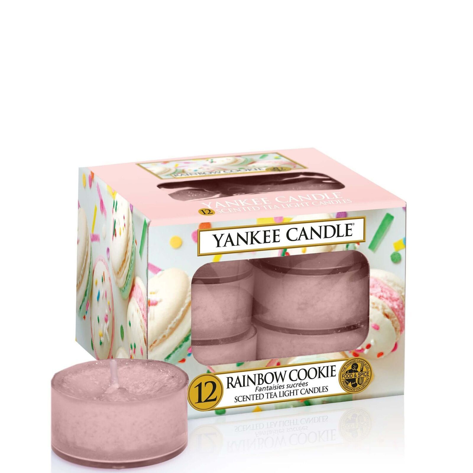 Rainbow Cookie 12 St - Yankee Candle