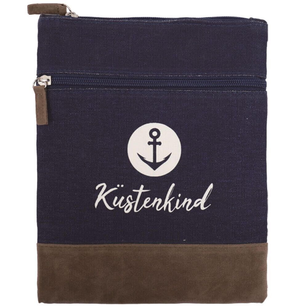 191-012 Canvas Crossbag 012 (Navy Küstenkind)