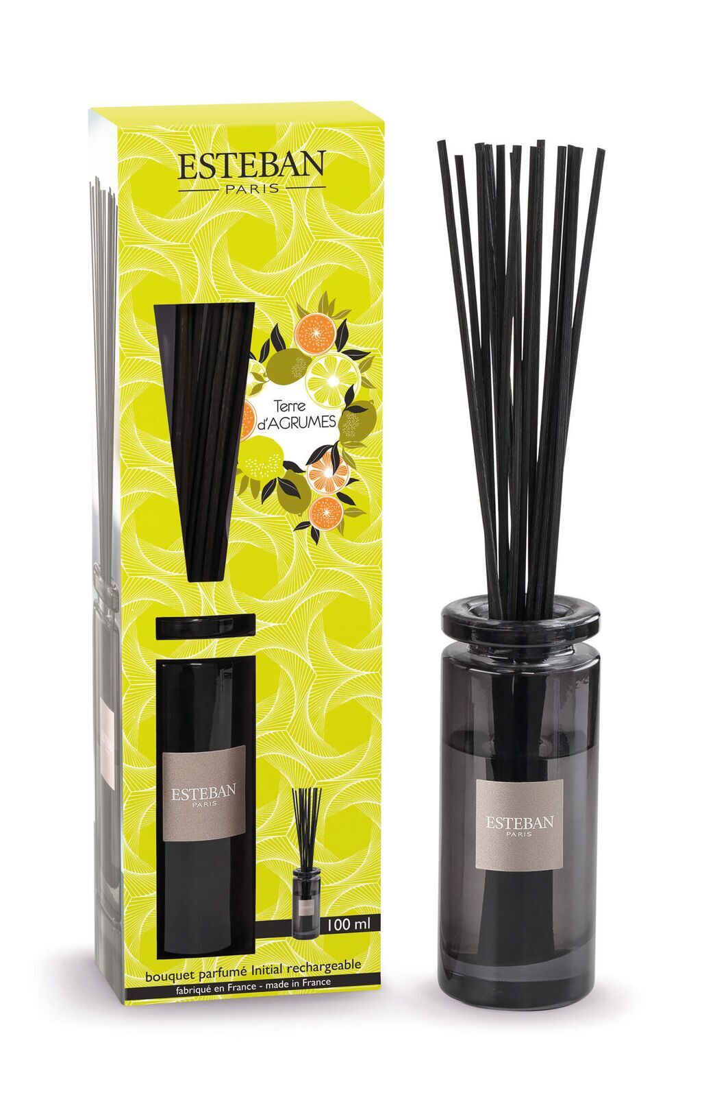 Land der Zitrusfrüchte Bukett Initial 100ml Weihrauch, Glas, Töpferei, Vase