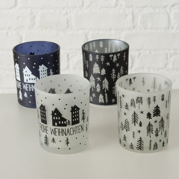 Windlicht Aarhus 10cm blau