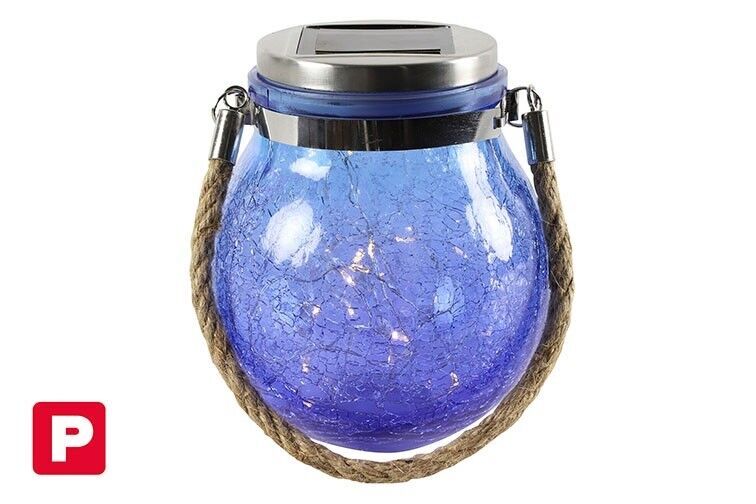 Solarlampe Viggo blau