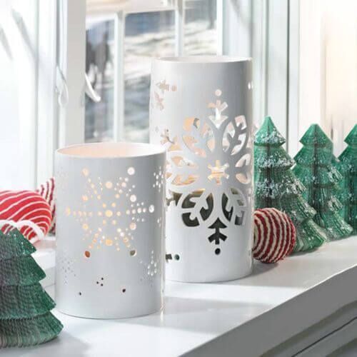 Winter Flurries Large Jar Holder 411g & 623g