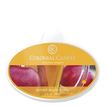 Colonial Candle Spiced Apple Toddy Simmer Snaps 70g