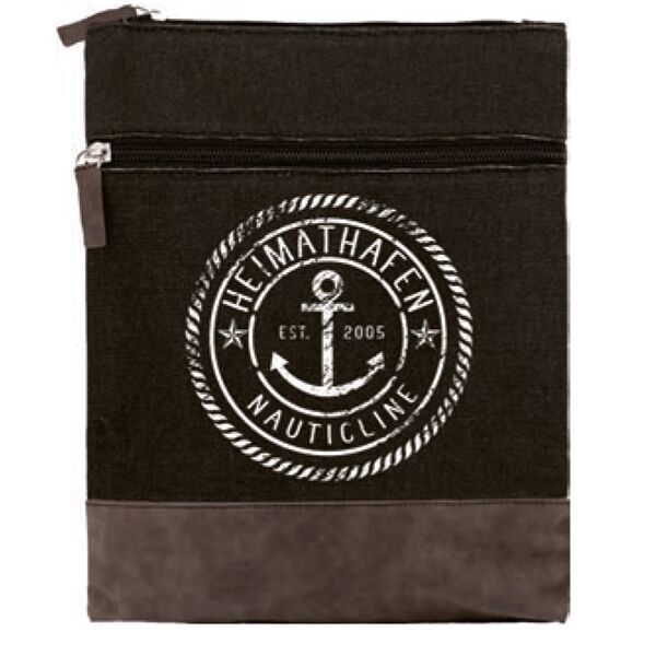 2022-191-058 Canvas Crossbag 059 (Heimathafen schwarz)