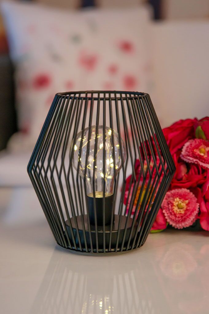 Lampe Monet LED 15cm schwarz