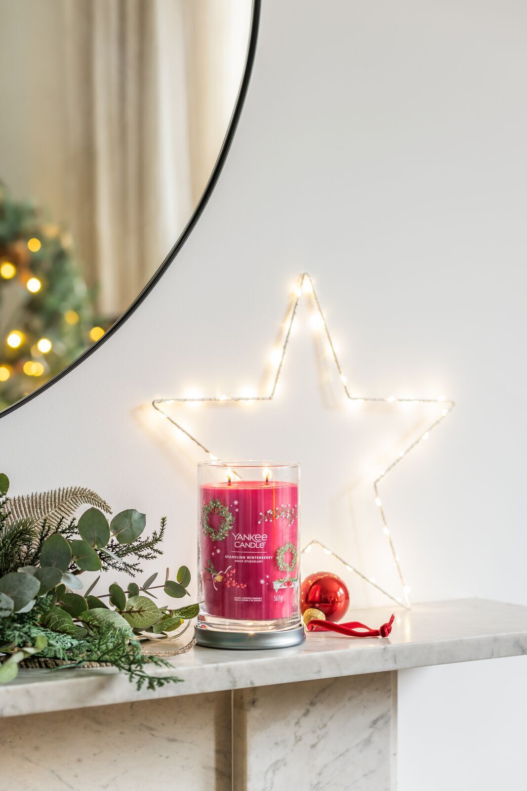 Sparkling Winterberry Signature Large Tumbler 567g 2-Docht