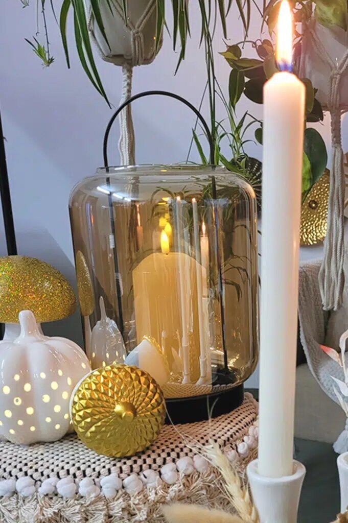 clermont-laterne-natur Kerzenlaterne Clermont 31cm natur