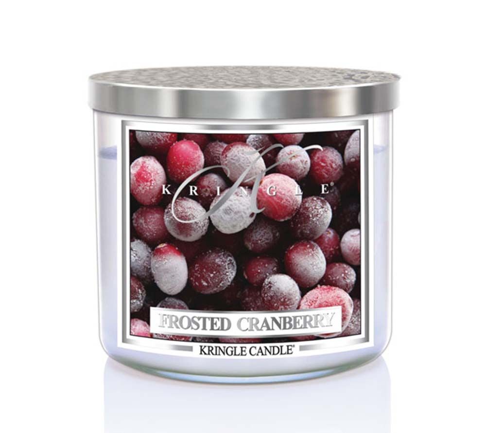 Frosted Cranberry 396g Tumbler 3-Docht
