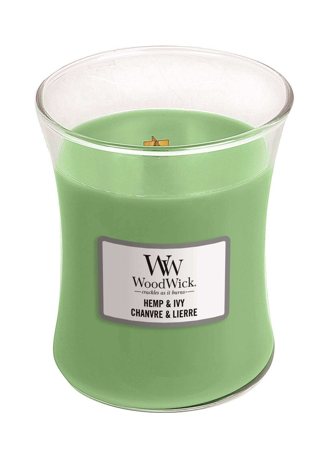1647920E WoodWick Hemp And Ivy 275g