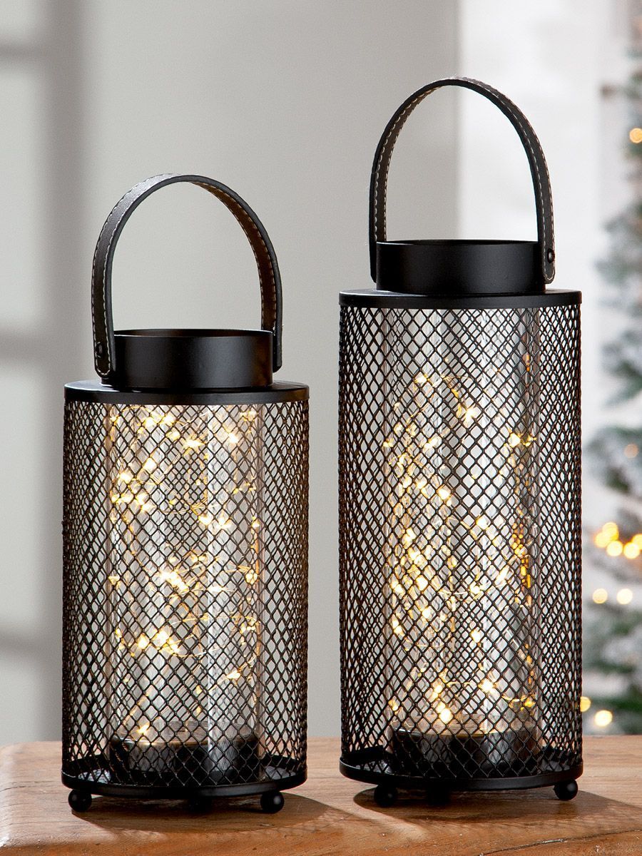 LED Laterne Network 29cm