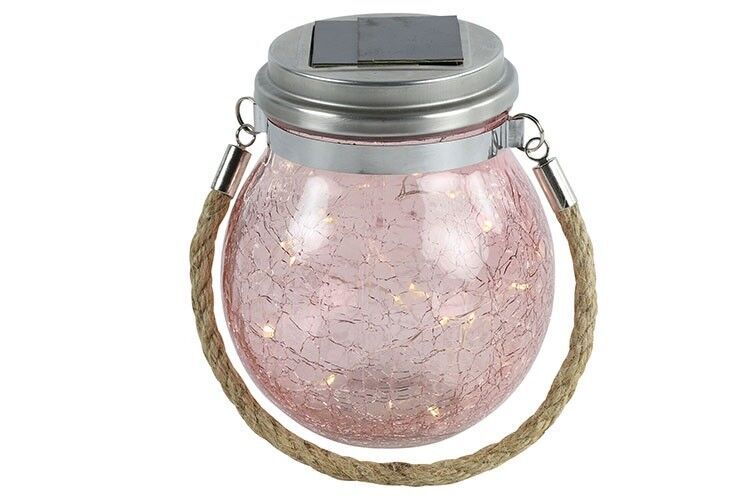 Solarlampe Viggo rosa