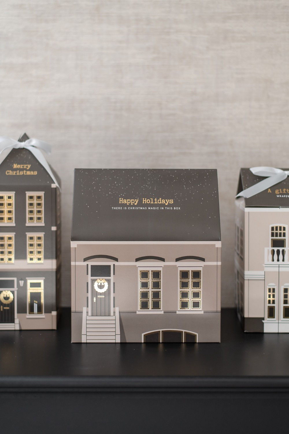 Adventskalender, Weihnachten, Haus-Design, Schmuck-Box, Miniaturhaus
