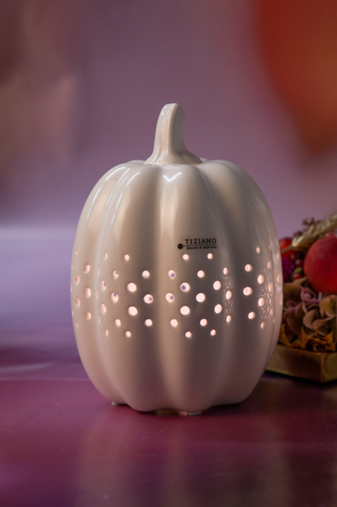 Kürbis Pastazo hoch 19cm LED