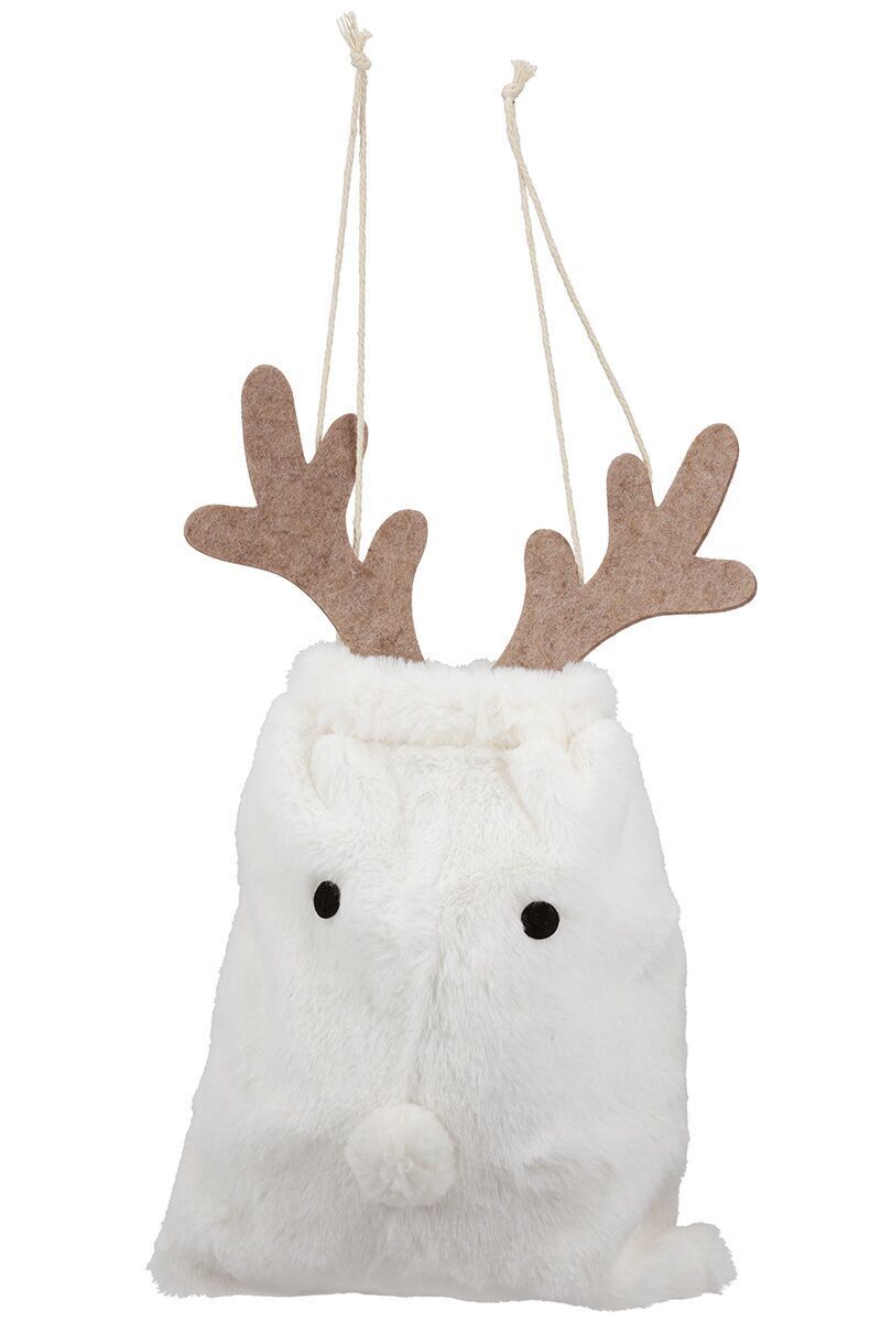 Geschenkbeutel Rentier Geweih, Plüsch, Spielzeug, Kleidung, Handschuh