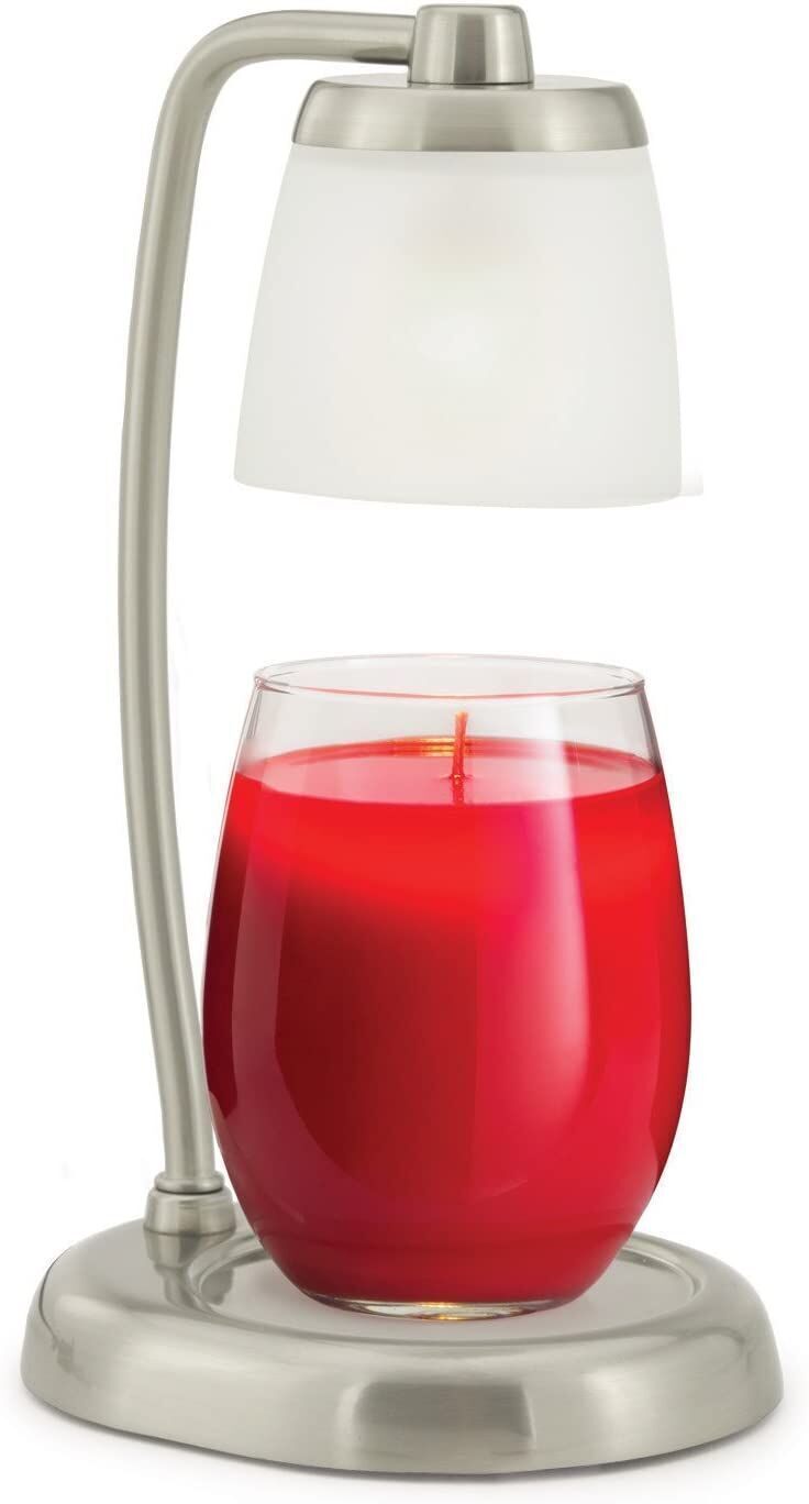 CONTEMPO Laterne Kerzenwärmer (Brushed Nickel)