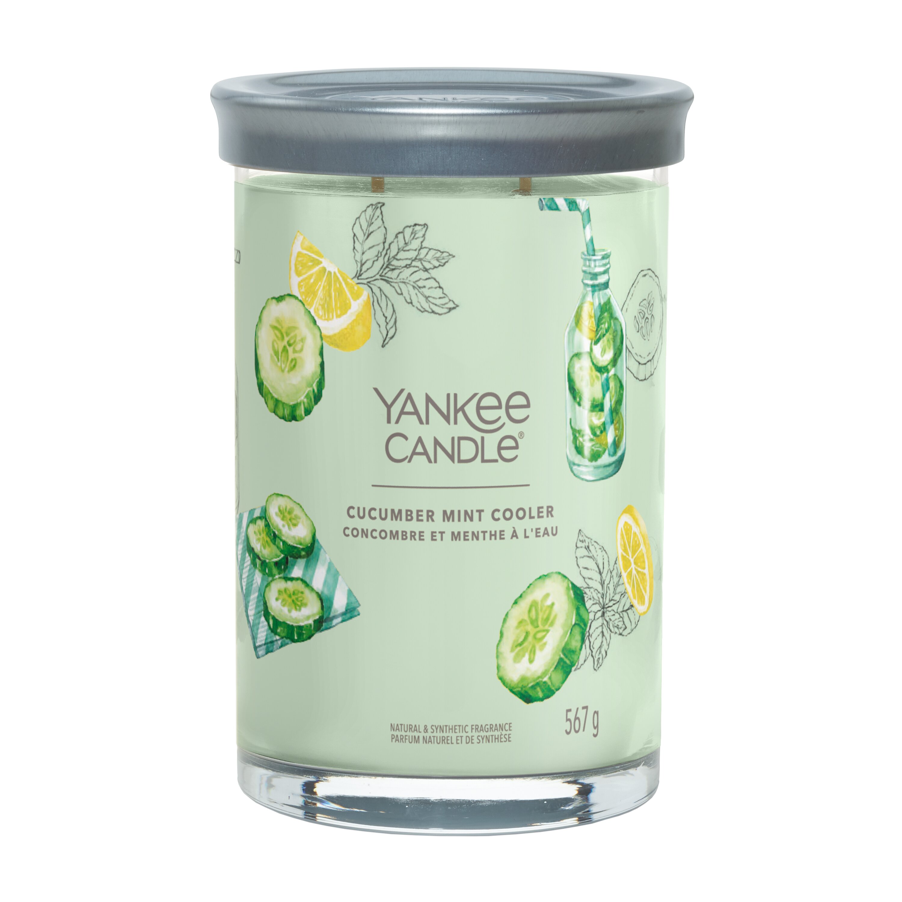 Cucumber Mint Cooler Signature Large Tumbler 567g 2-Docht