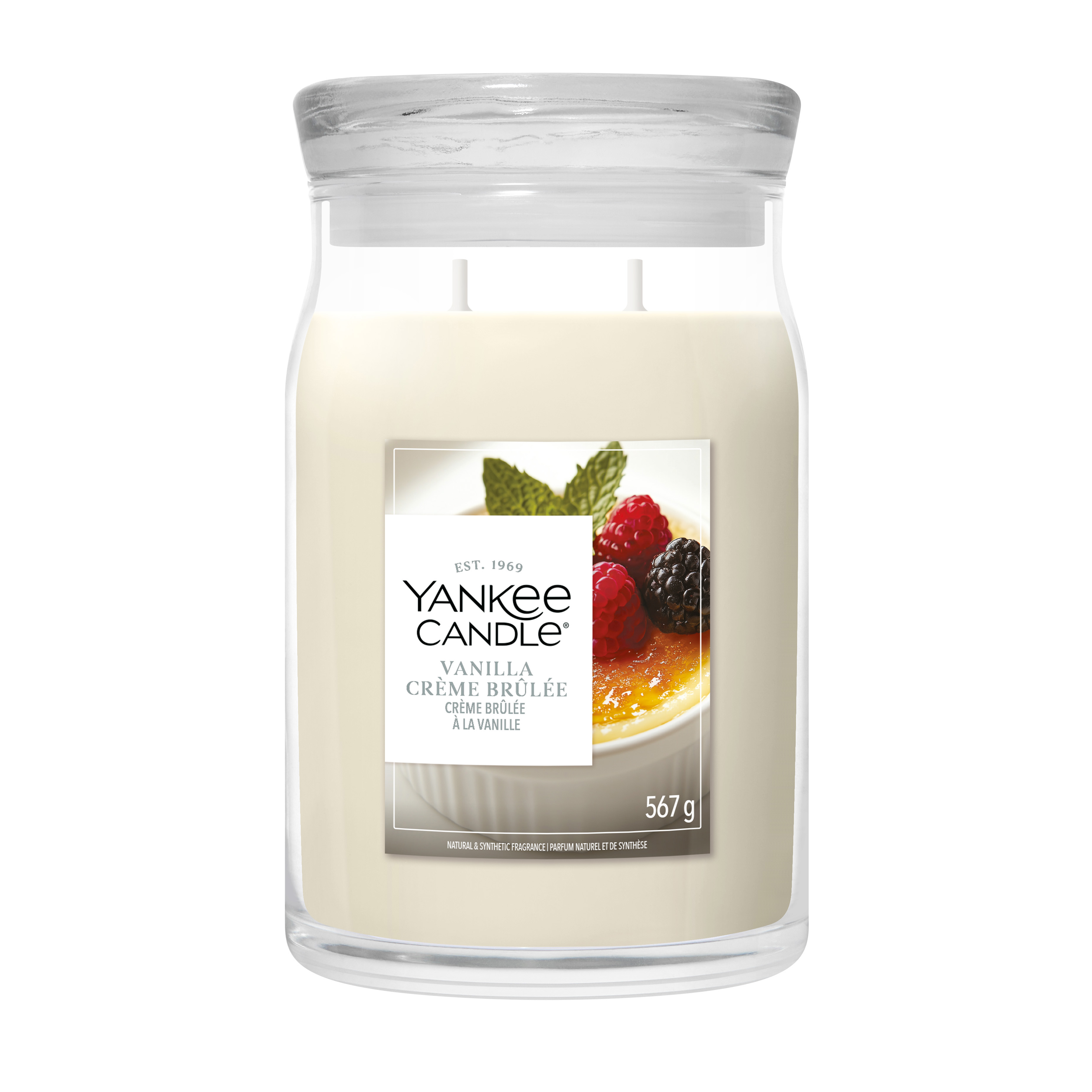 Vanilla Creme Brulee Large Jar 567g Vanilla Creme Brulee Large Jar 567g