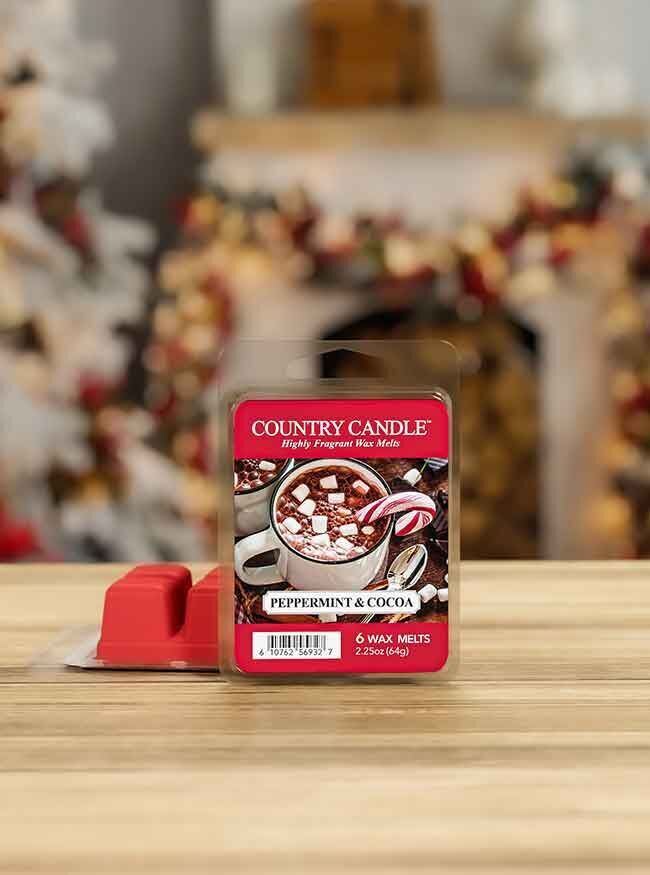 Peppermint & Cocoa Wax Melts 64g