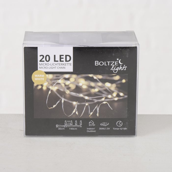 Lichterkette 20 LED 2 Meter