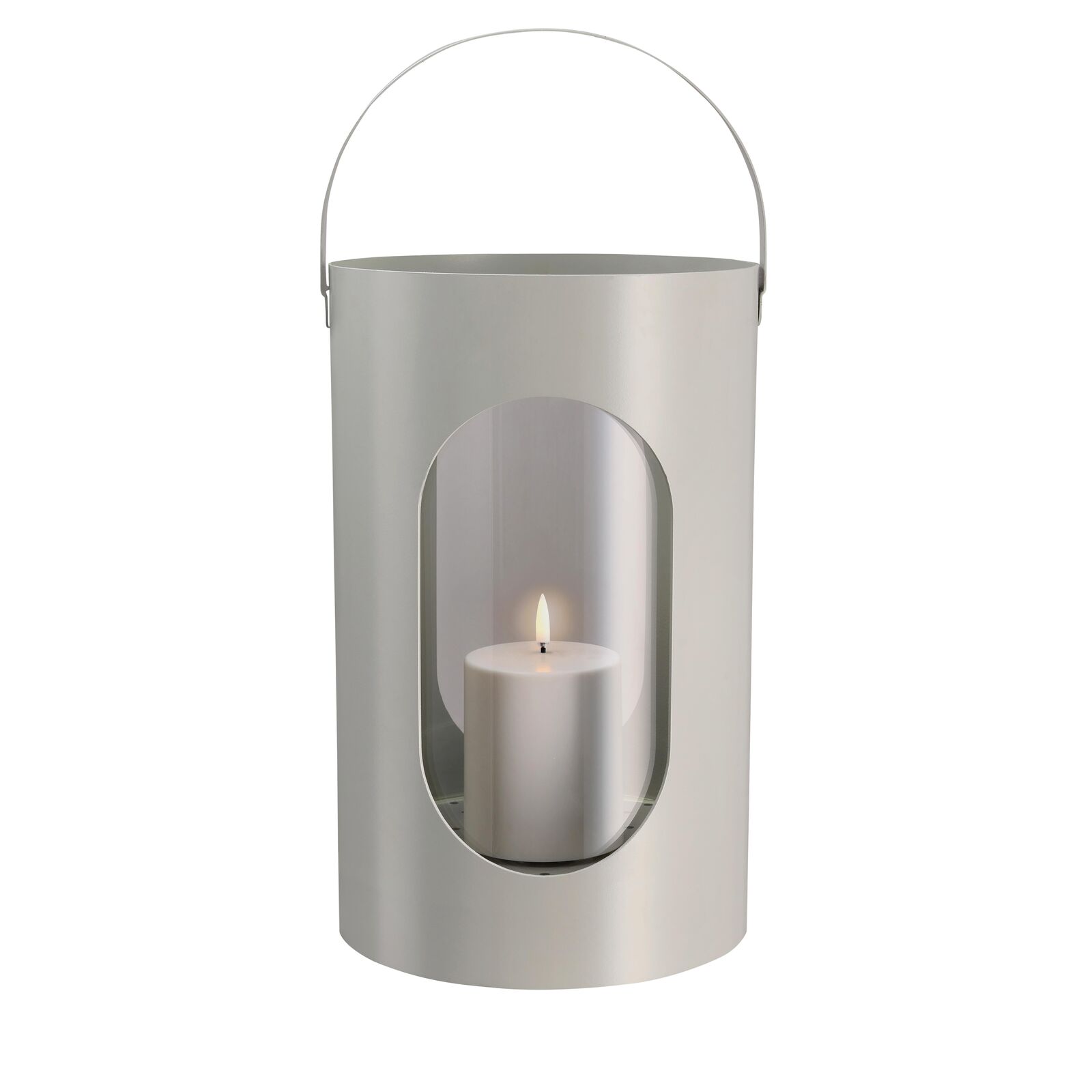 Ekta Light House Lantern Big Light Grey Lampe, Laterne
