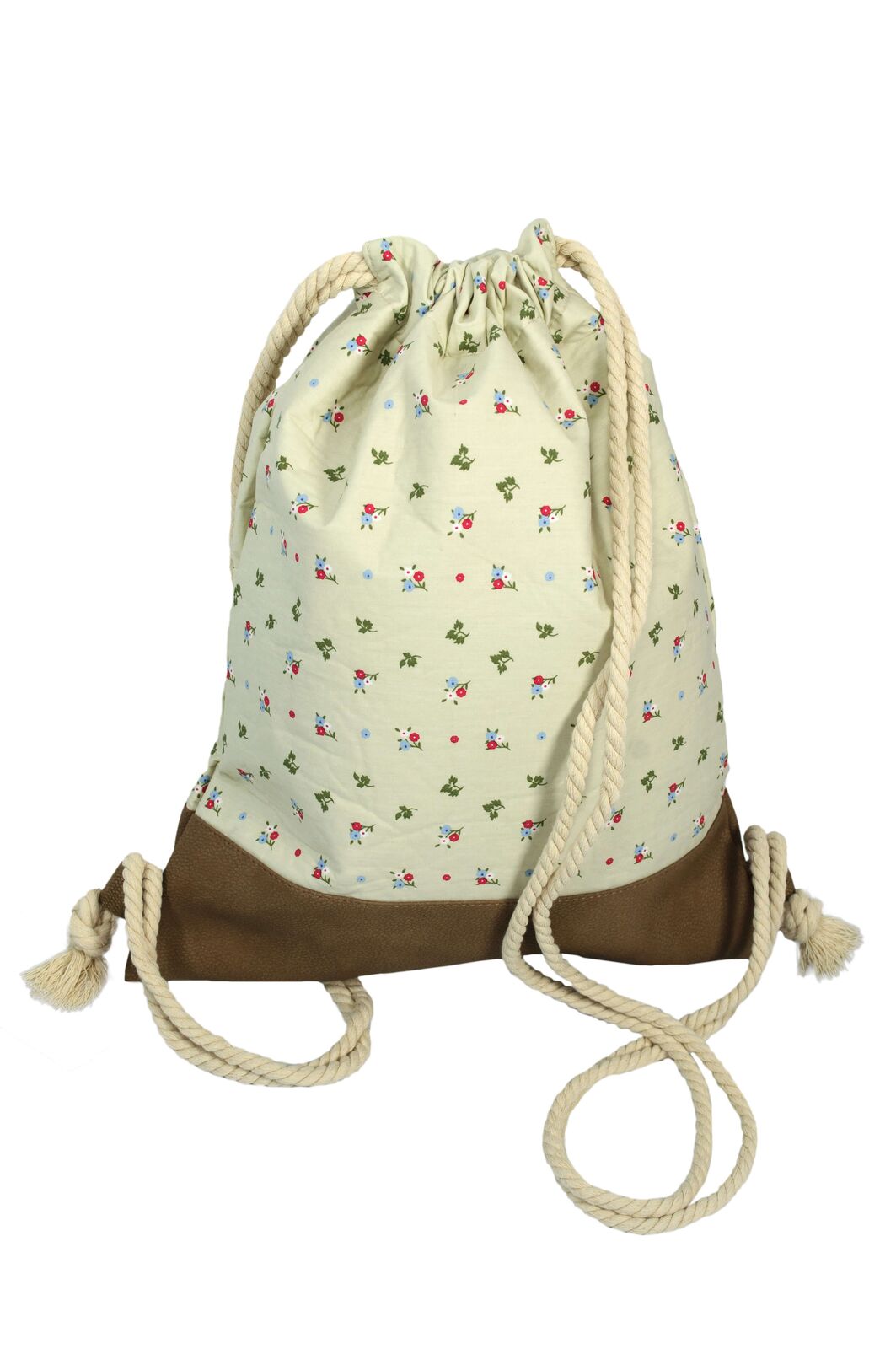60610017-701 Freizeit-Büdel Blümchen beige 701