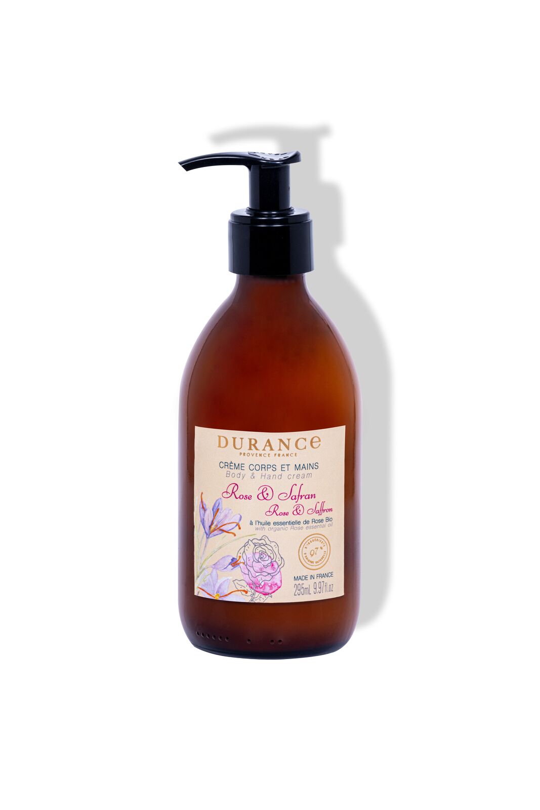 Rose & Safran Körper- und Handcreme 295ml
