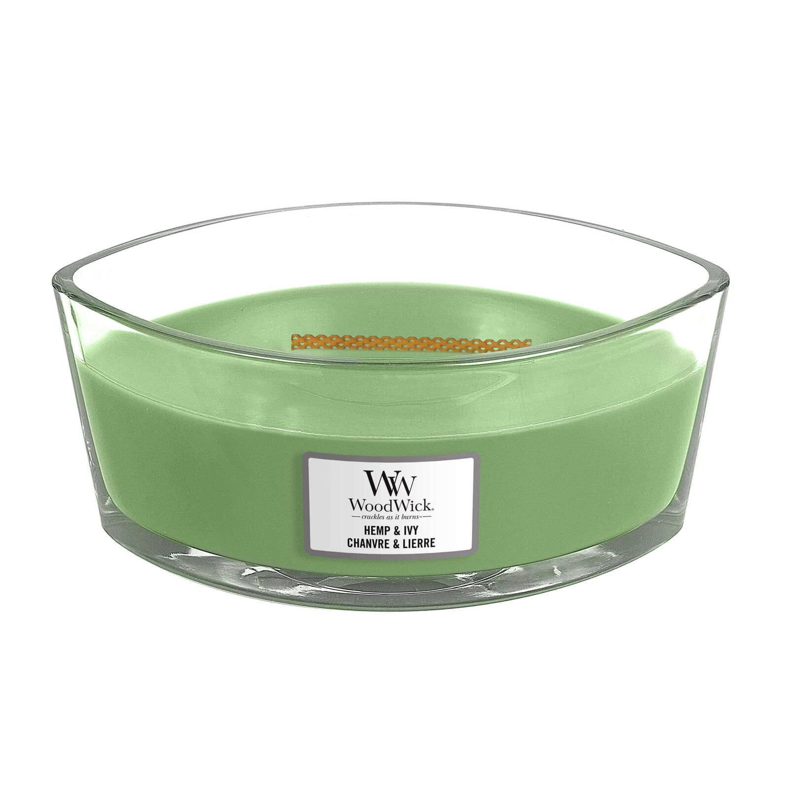 1647910E WoodWick Hemp And Ivy 454g