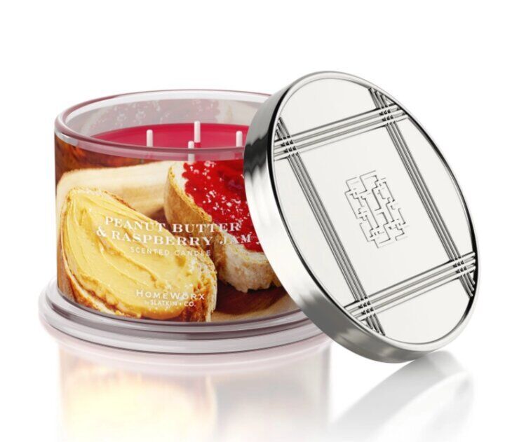 peanutbutterjamhomeworx Peanut Butter Raspberry Jam 510g (4-Docht)