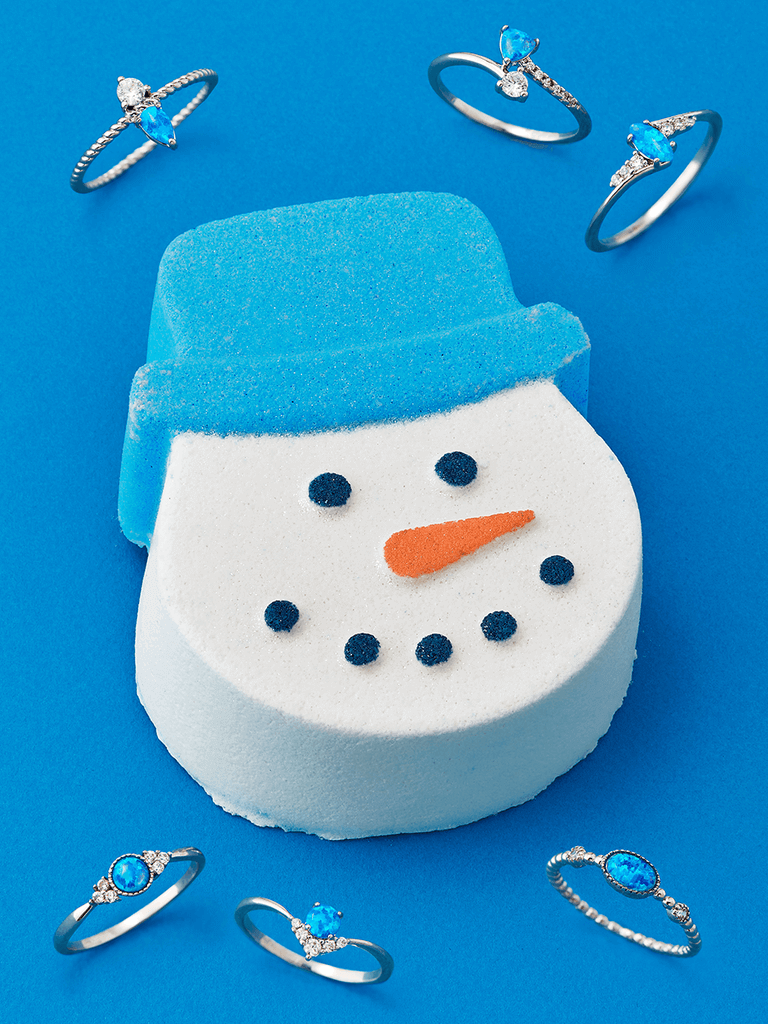 Snowman Badebombe (Ring)