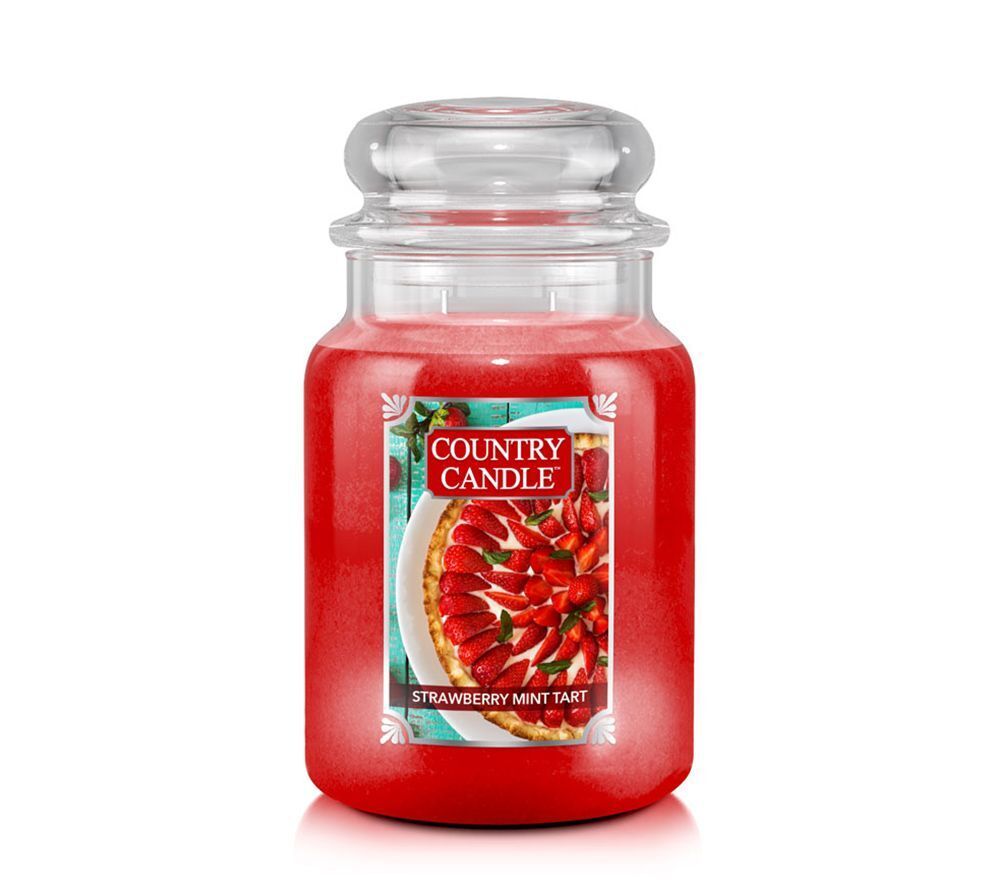 country_candle_strawberry_mint_tart_large_american_heritage_13367_1 Strawberry Mint Tart 680g