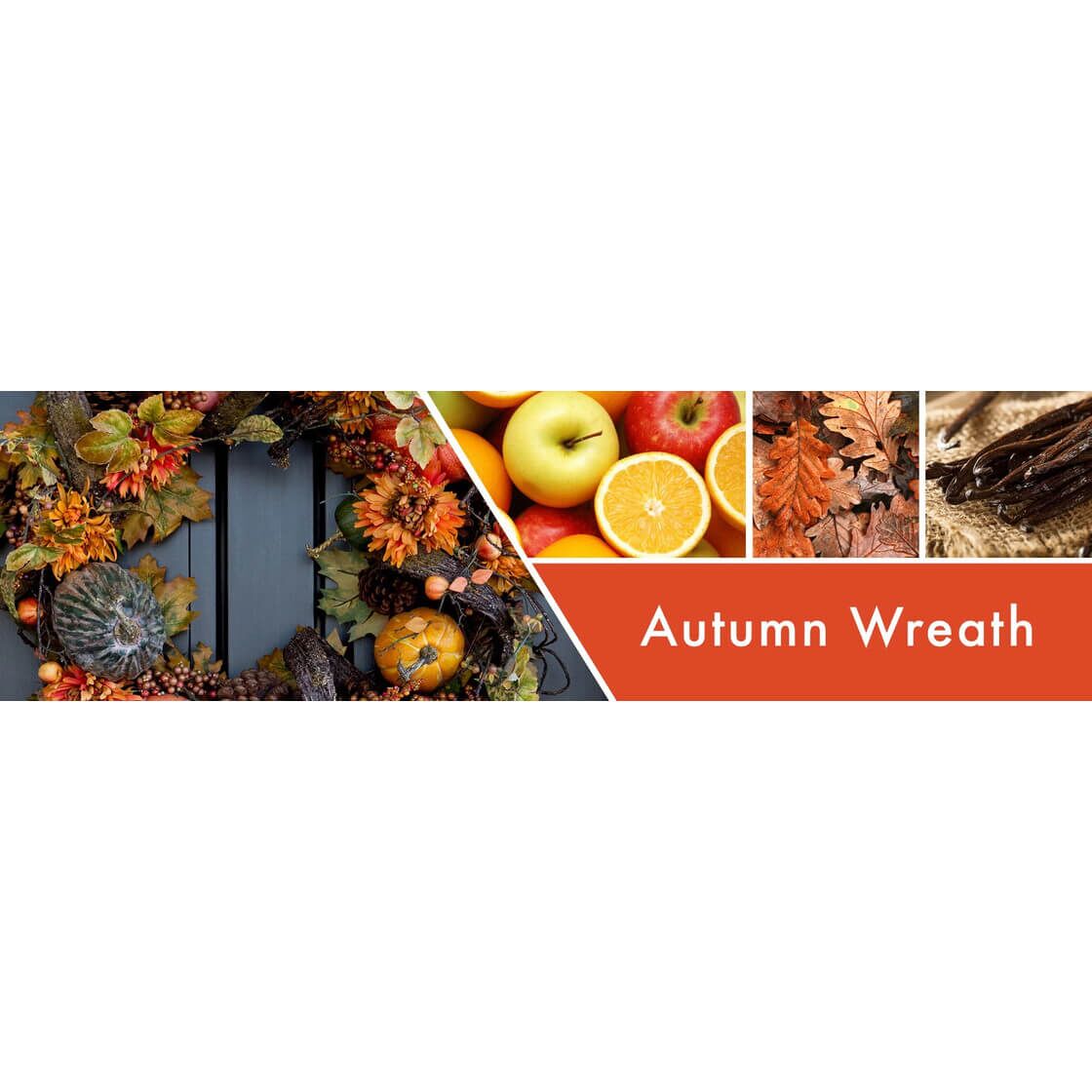Autumn Wreath 411g (3-Docht)