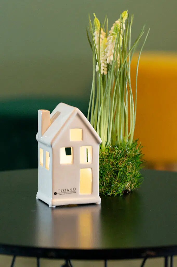 Haus Portofino 12cm schmal LED cremeweiß