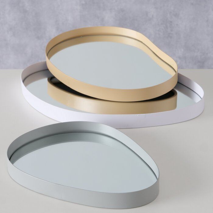 Deko Tablett-Set Wolka 3 Stück