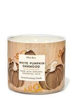 White Pumpkin & Oakwood - 411g - 3-Docht Kerze