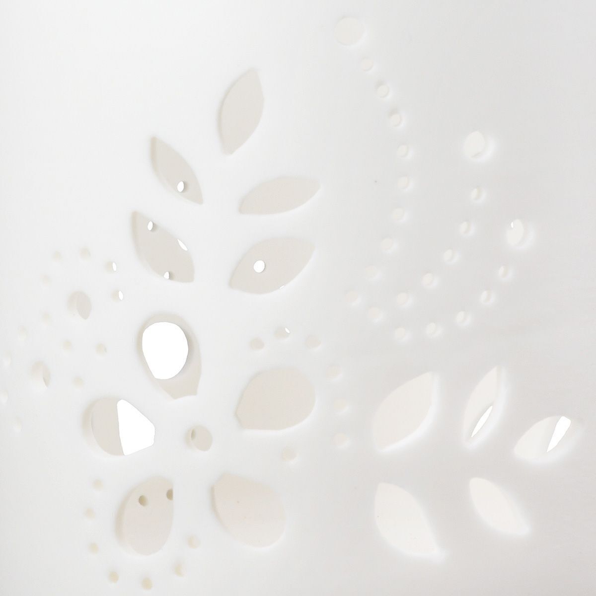 Windlicht Spring Porzellan 8cm Blume