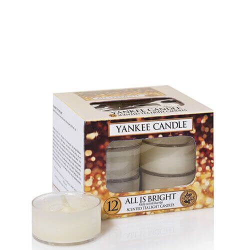 1513544e Yankee Candle All is Bright 12St Teelichte