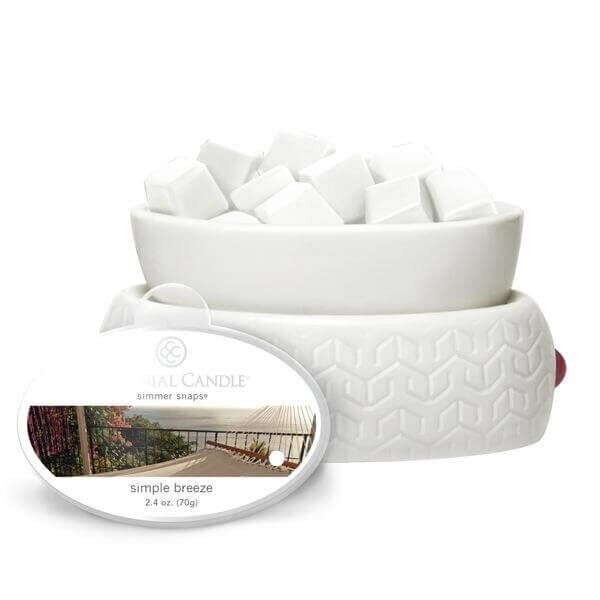 Colonial Candle Simple Breeze Simmer Snaps 70g