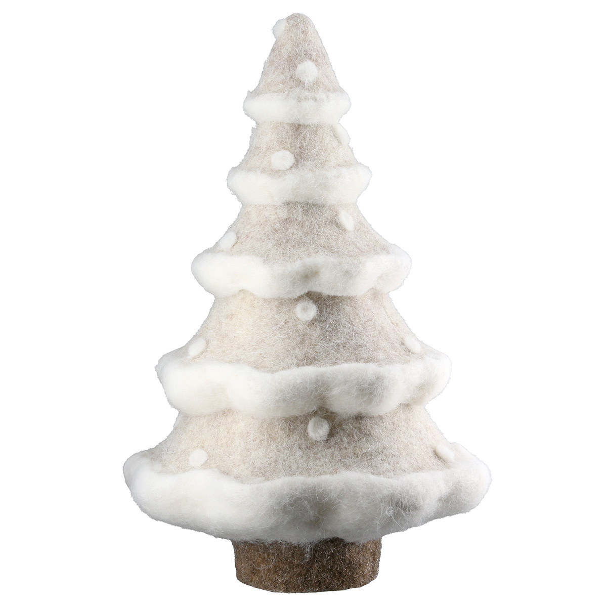 Dekofigur Weihnachtsbaum Narvik 35cm Kunststoffbaum, Weihnachtsbaum, Winterdeko, Filzbaum, Whitefleece?