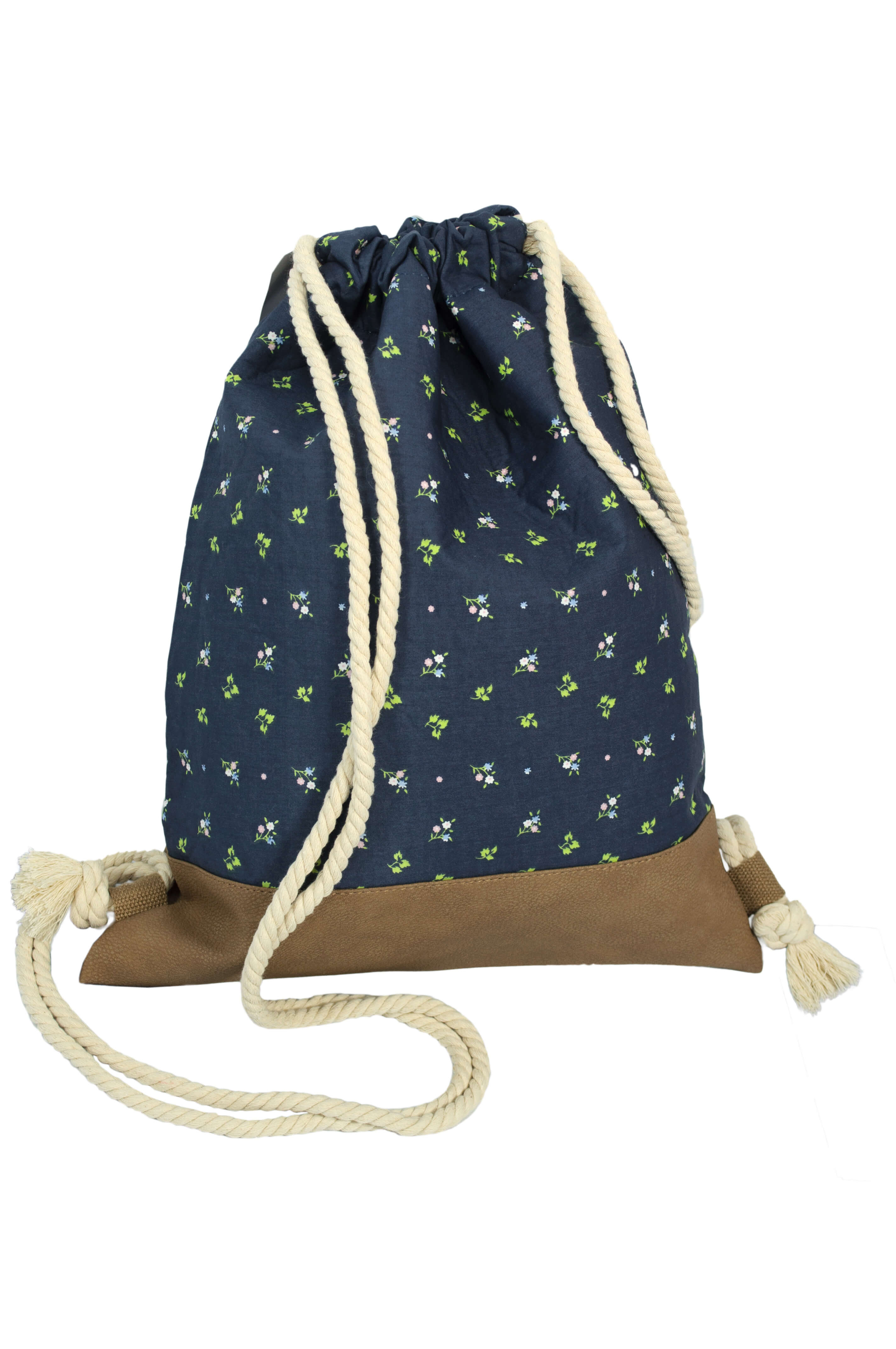Freizeit-Büdel Blümchen blau 201