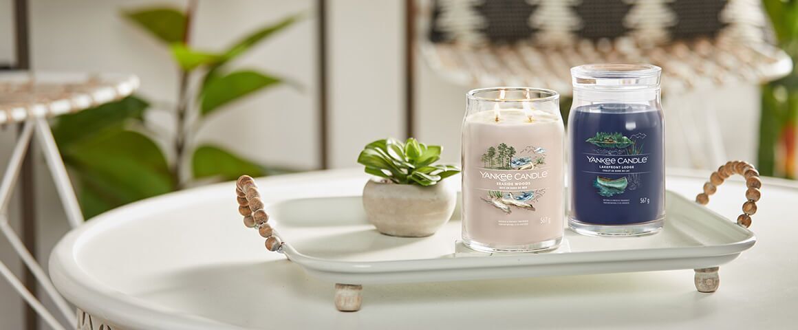 Yankee Candle, Duftkerze, Raumduft, Duftkerze im Glas, Signature, großes Glas