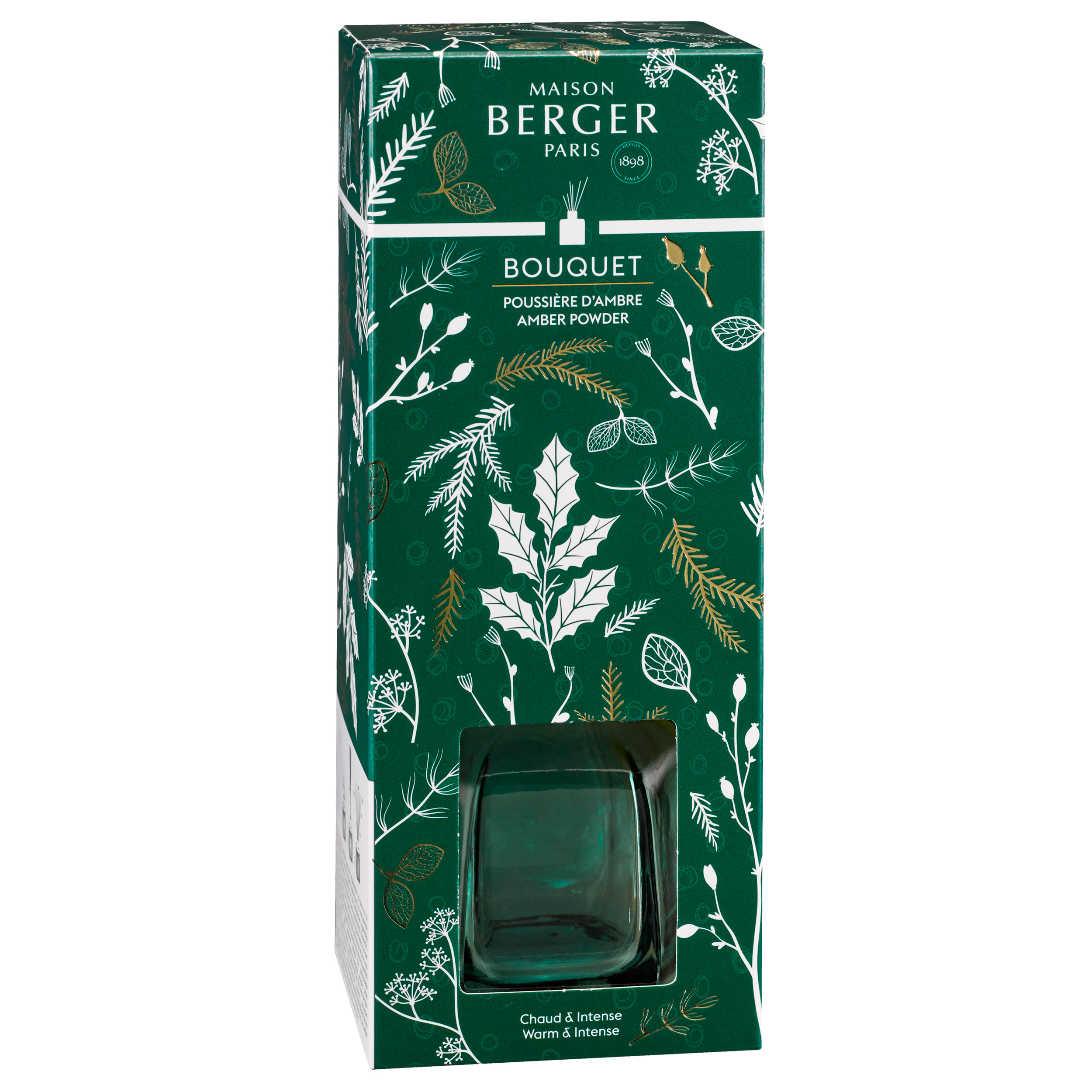 Magical - Raumduft Diffuser Pudriger Amber Deko, Ambre-Puder, Bouquet, Grün, Flakon