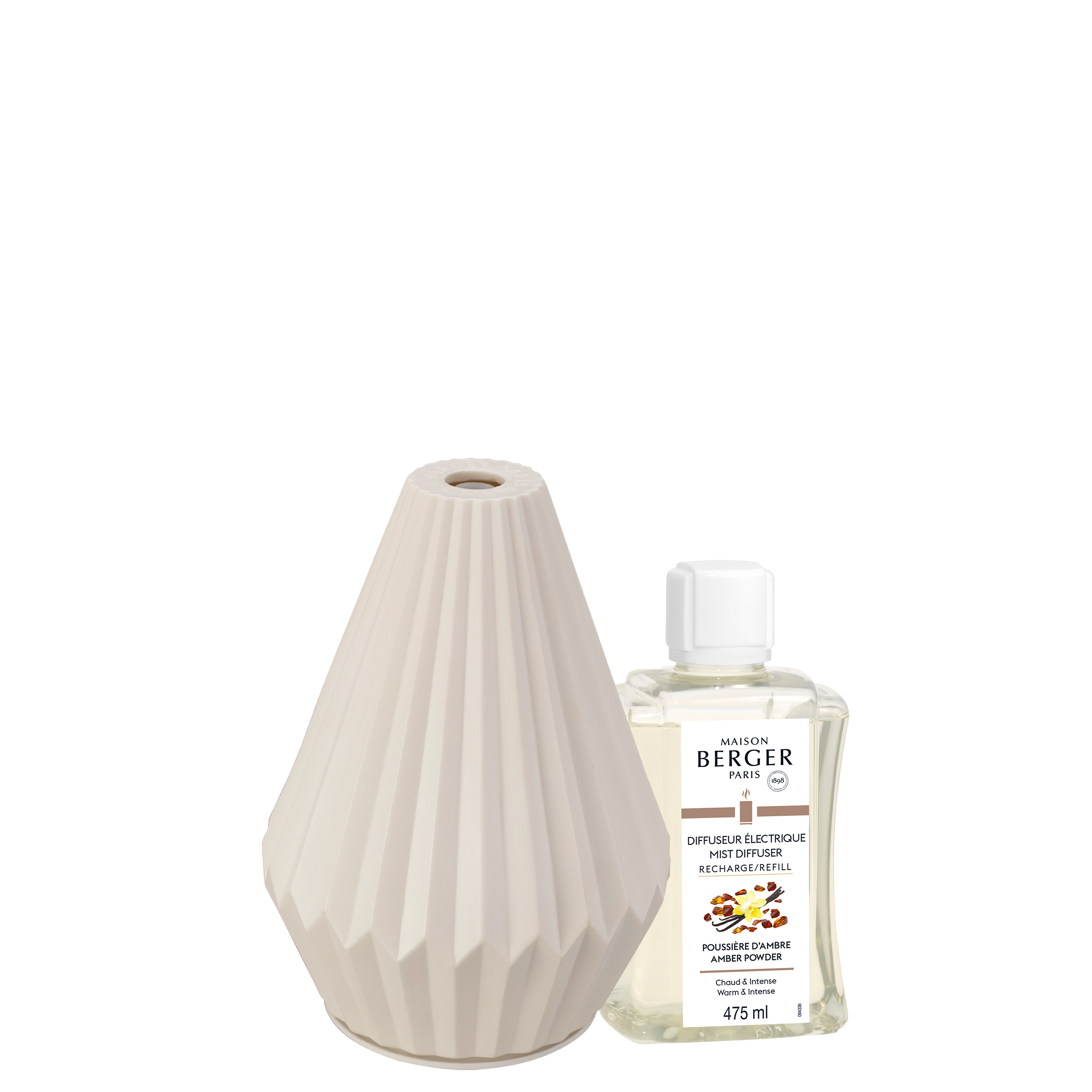 CÔNE - Pudriger Amber Elektrischer Aroma Diffuser CÔNE - Pudriger Amber Elektrischer Aroma Diffuser