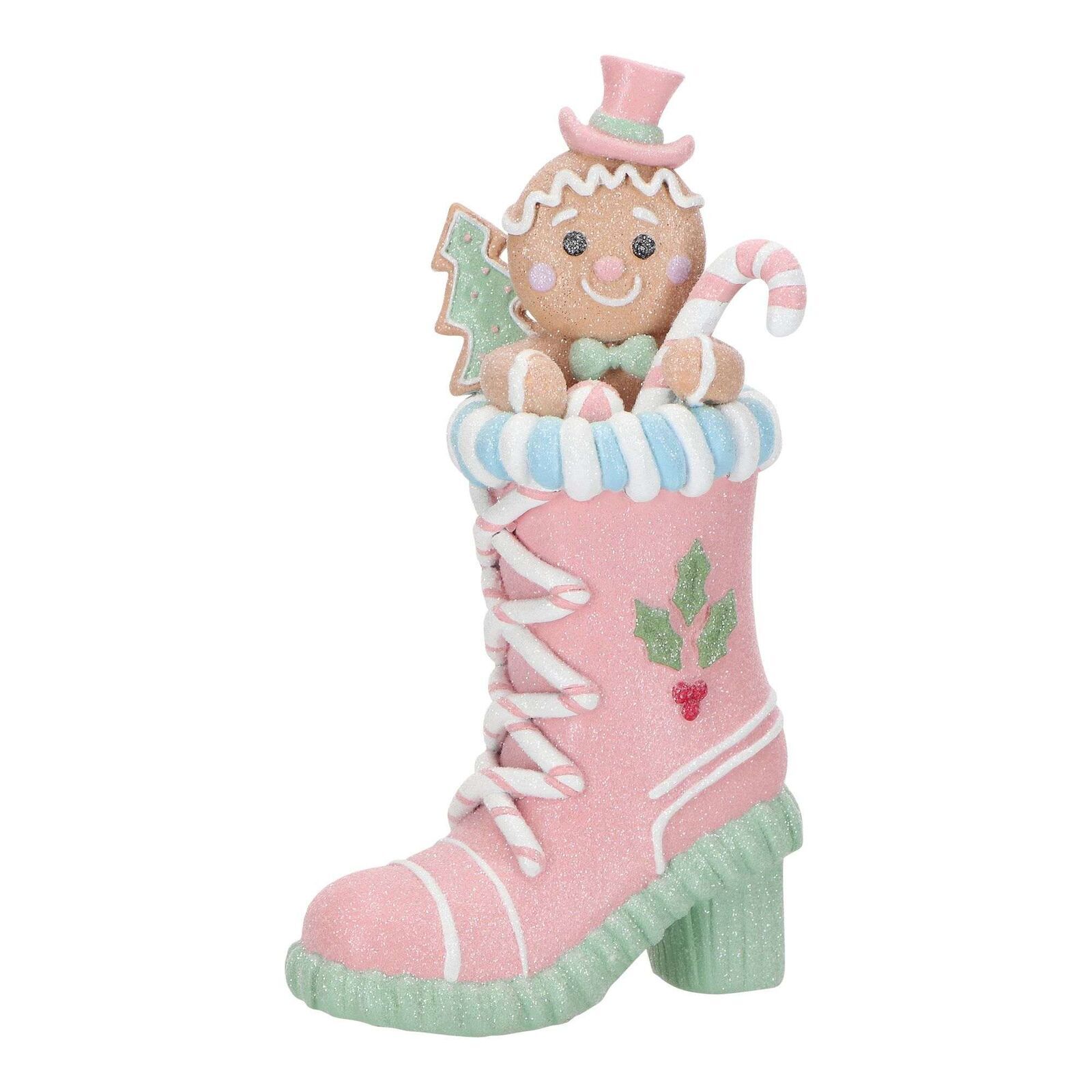 Gingerbread Lebkuchenmann im Stiefel 22cm Spielzeug